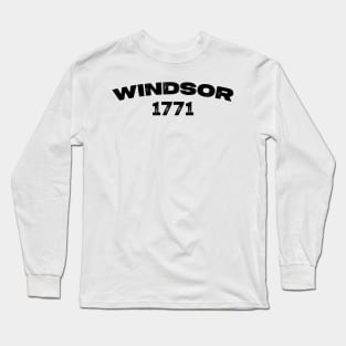 Windsor, Massachusetts Long Sleeve T-Shirt